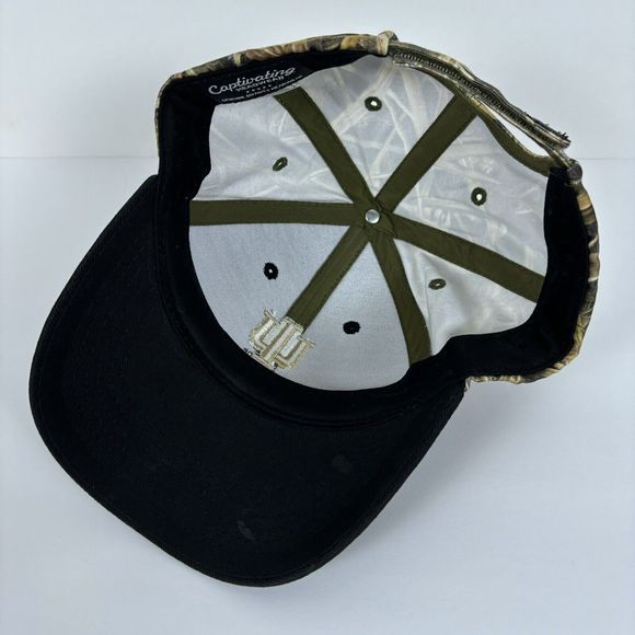 Indiana Hoosiers Hat Cap Camo Adjustable Men NCAA College Captivating IU Hunting - Picture 6 of 15